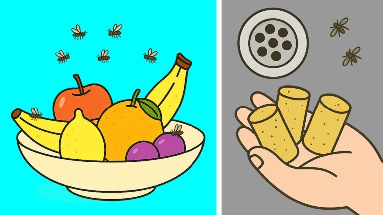 Insane hack… say goodbye to fruit flies forever with just one tiny household item!