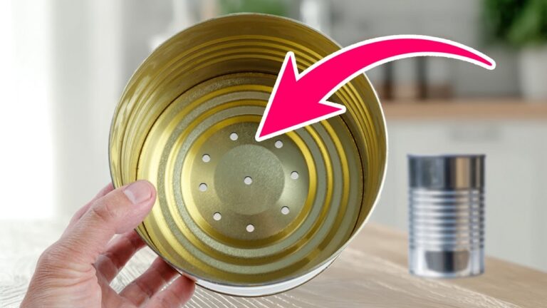 You won’t believe what happens… with a simple tin can solution!