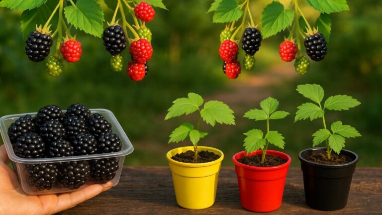 You won’t believe the bumper crop… all from tiny berry seeds!