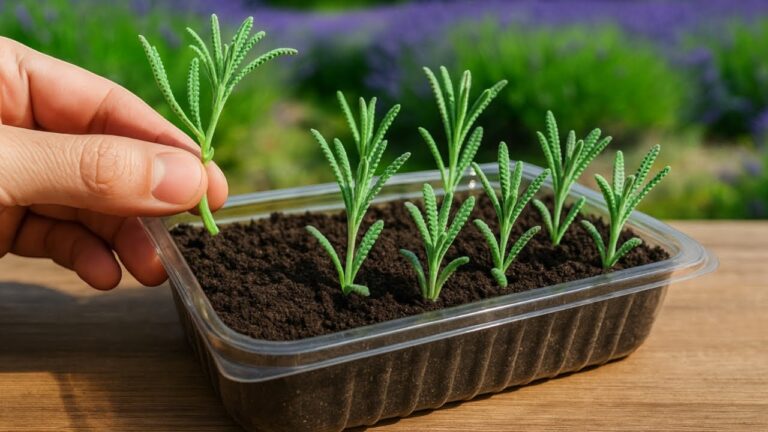 You won’t believe how fast lavender grows… with just one tiny tweak!